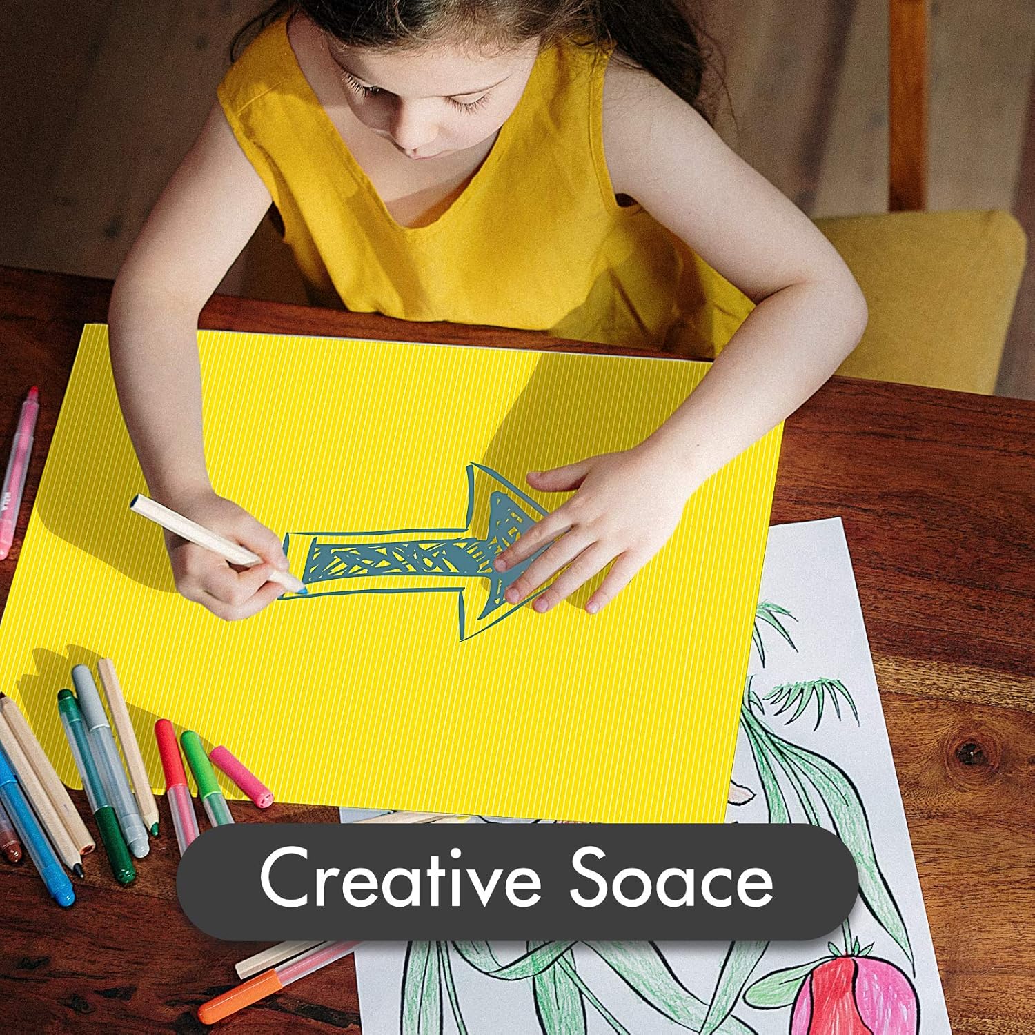 IKAYAS 10 Pack Yard Sale Signs Blank Yellow Yard Signs with Stakes, 19 x 14 Inches Large Size Garden Yard Signs Garage Sale Sign for Party Decorations, Garage Sale, Guidepost, Open House : Patio, Lawn & Garden