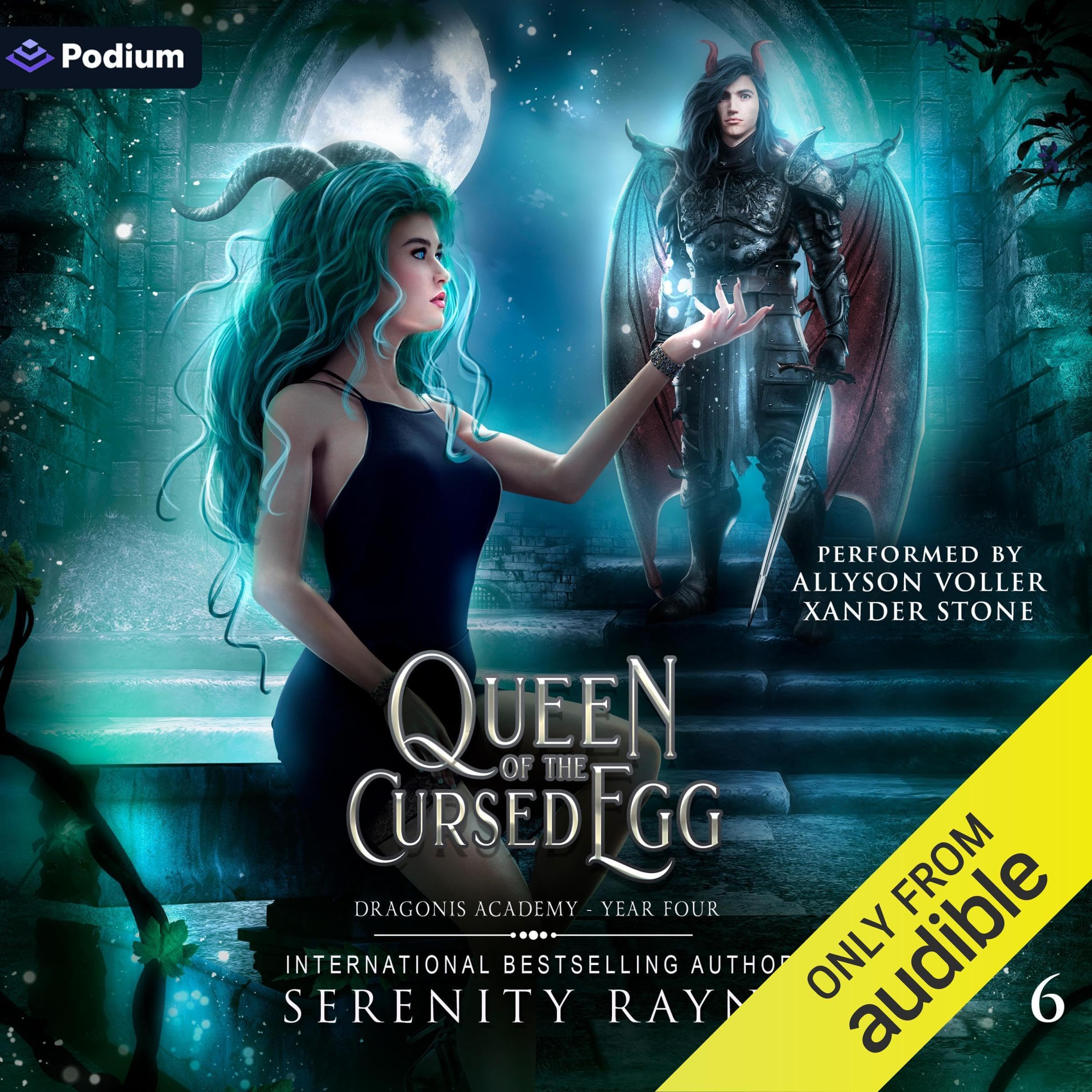 Cover art for Queen of the Cursed Egg