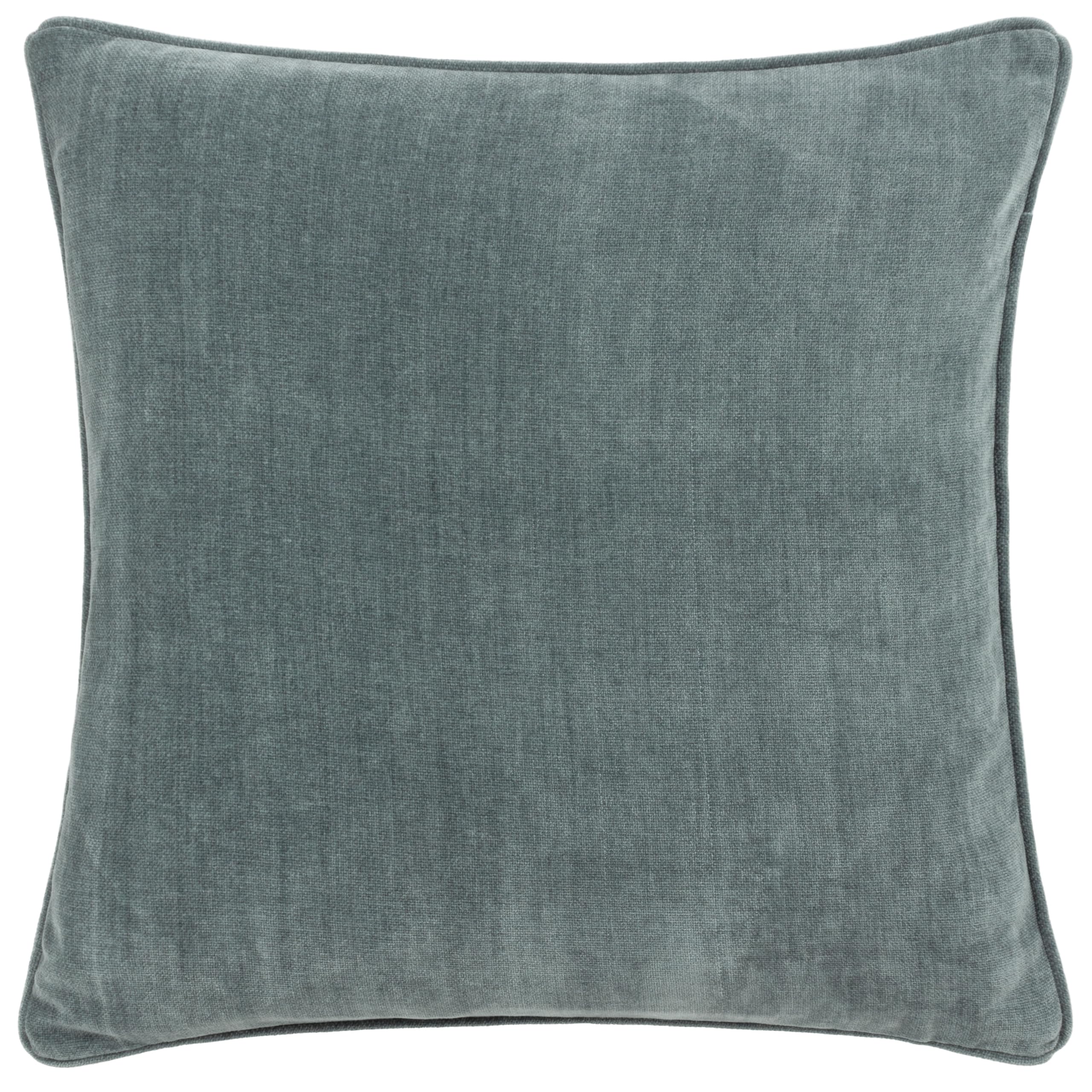 Yard Heavy Chenille Filled Cushion - Blue - 50x50cm