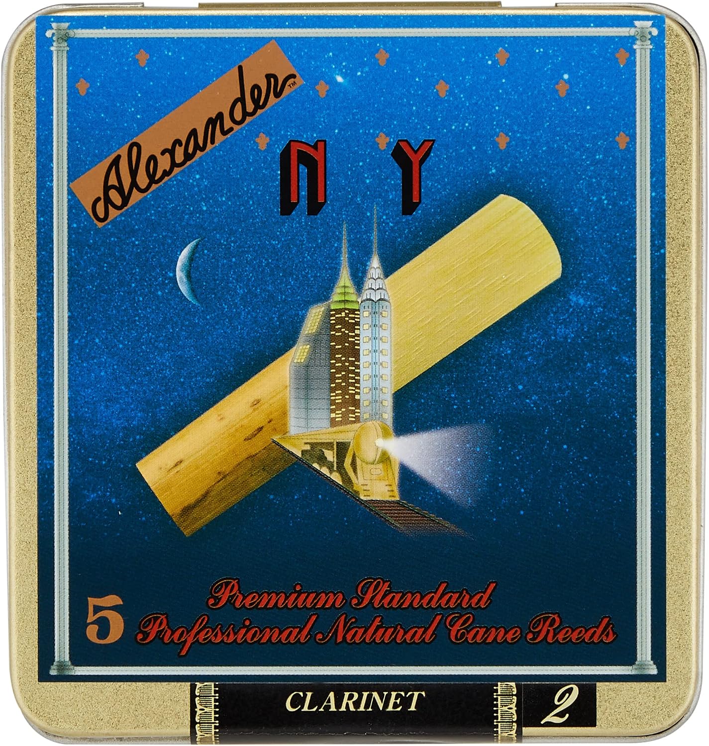 Alexander Lead Superior NY 5 Sheets for Baritone Saxophone 3 1/2