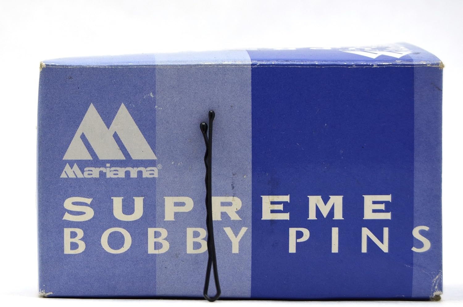 Marianna Black Bobby Pins 1 lb (720 Pins) - Super Grip Rubber Tipped Hair Pins, Perm-Safe for French Twists & Updos