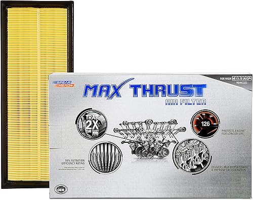 Miniatura 109 de Spearhead MAX THRUST - Filtro de aire para motor, para vehículos de bajo y alto kilometraje, aumenta la potencia y mejora la aceleración