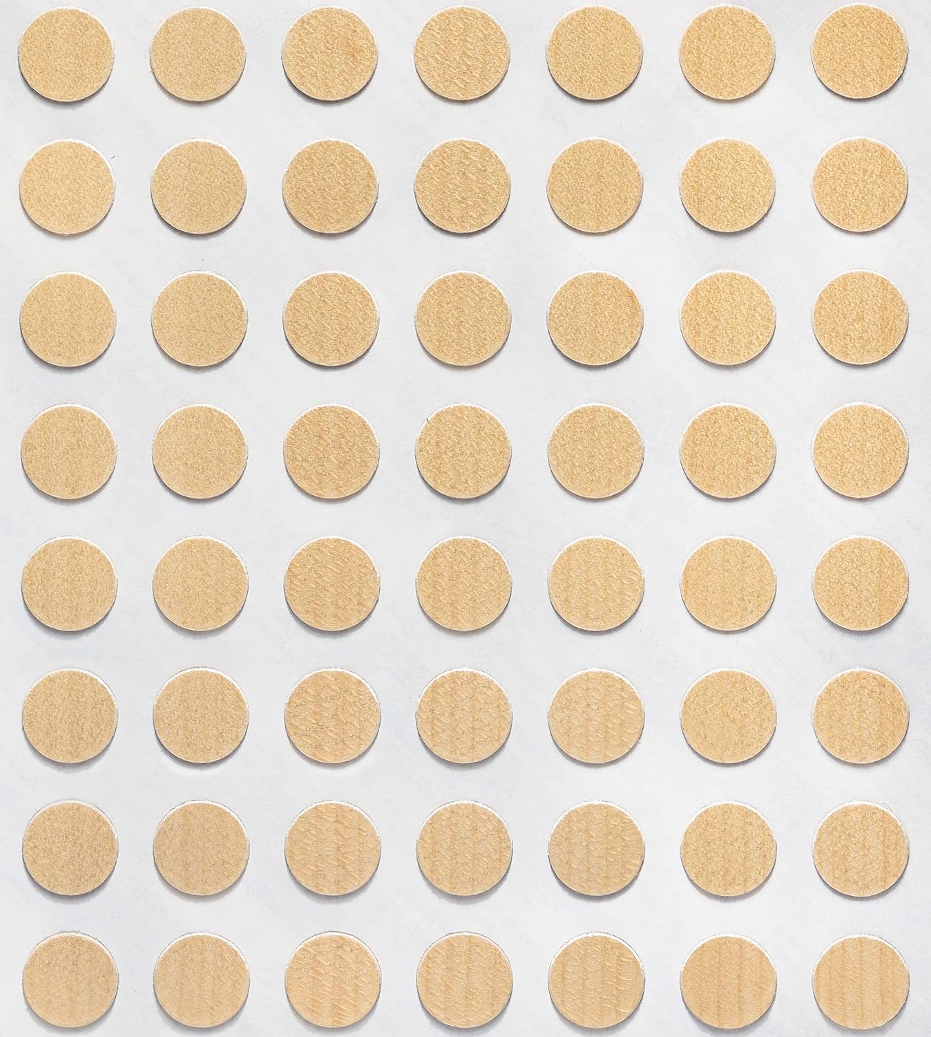 FastCap 1/2" (13mm) Screw Hole Covers. Made from Prefinished Real Wood with Ultra-Bond PSA Super Thin Adhesive. Made in USA. Maple Color. (56 Round Stickers on Each Sheet - Retail Pack of 5 Sheet)