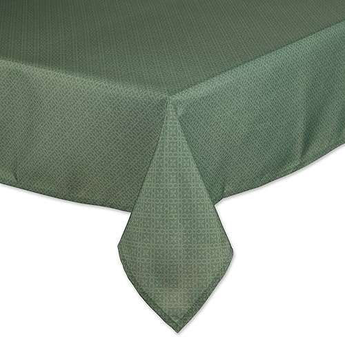 Miniatura 7 de DII Colección de mesa reutilizable para interiorexterior enrejado tonal, lavable a máquina, camino de mesa, 14x72, alcachofa