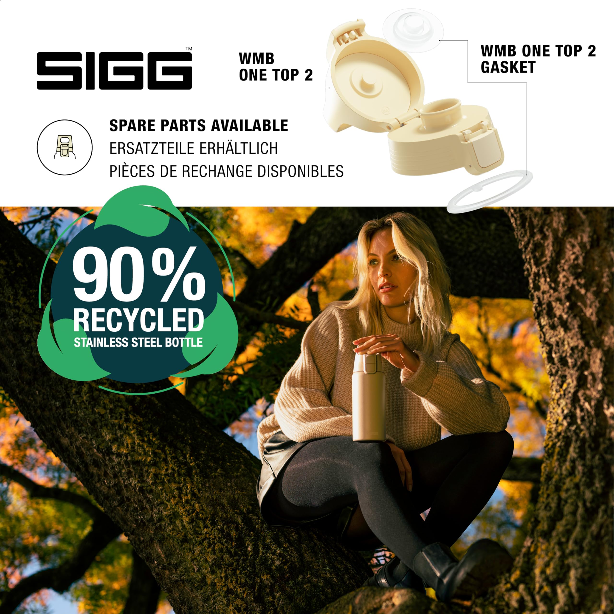 Sigg Water Bottle Shield Therm ONE Opti 0.5L / 0.75L / 1L | Shopee Thailand - View #9