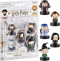 Vista 1 de PMI - Juego de 5 sellos autoentintados de Harry Potter – Regalos de Harry Potter, coleccionables, decoración de fiestas, adornos para tartas – Remus