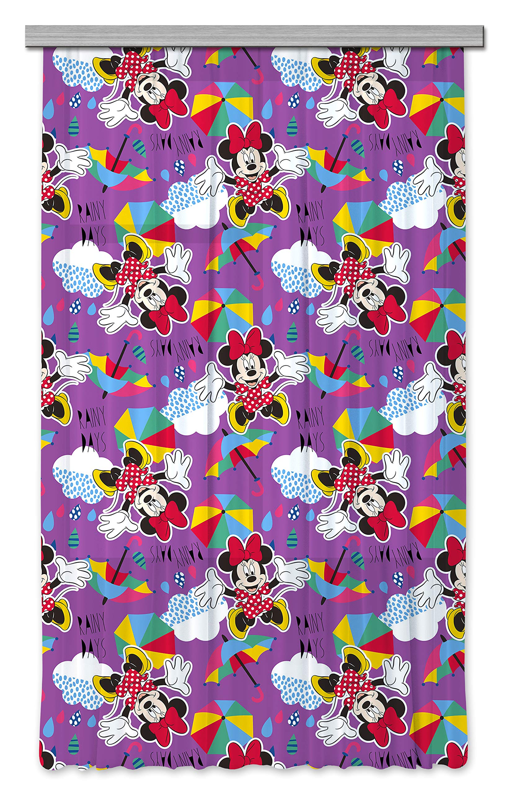 Rideau multicolore AG Design eveillez le salon avec ce voilage 140x245