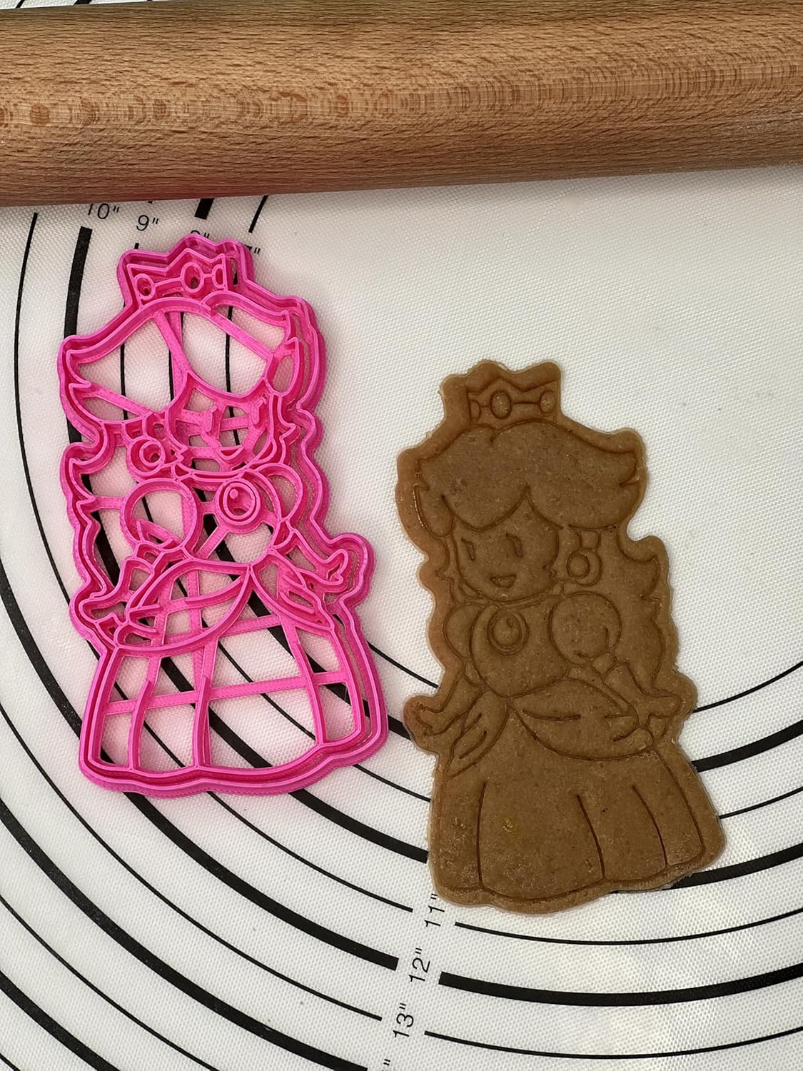 The Mario and His Friends Set of 5 Cookie Cutters Produced by 3D Kitchen Art