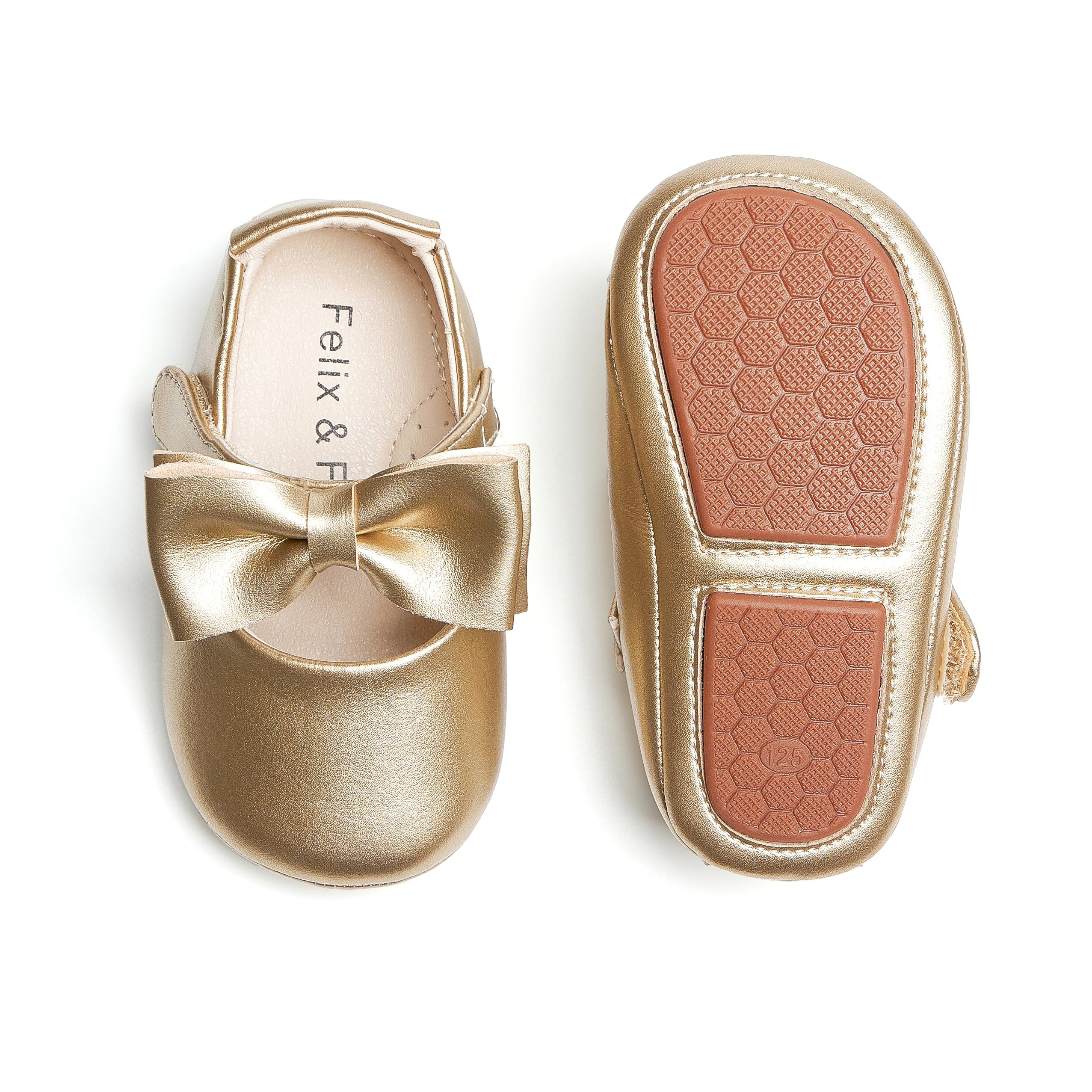 Soft Sole Baby Dress Shoes - Infant Baby Walking Shoes Moccasinss Rubber Sole Crib Shoes