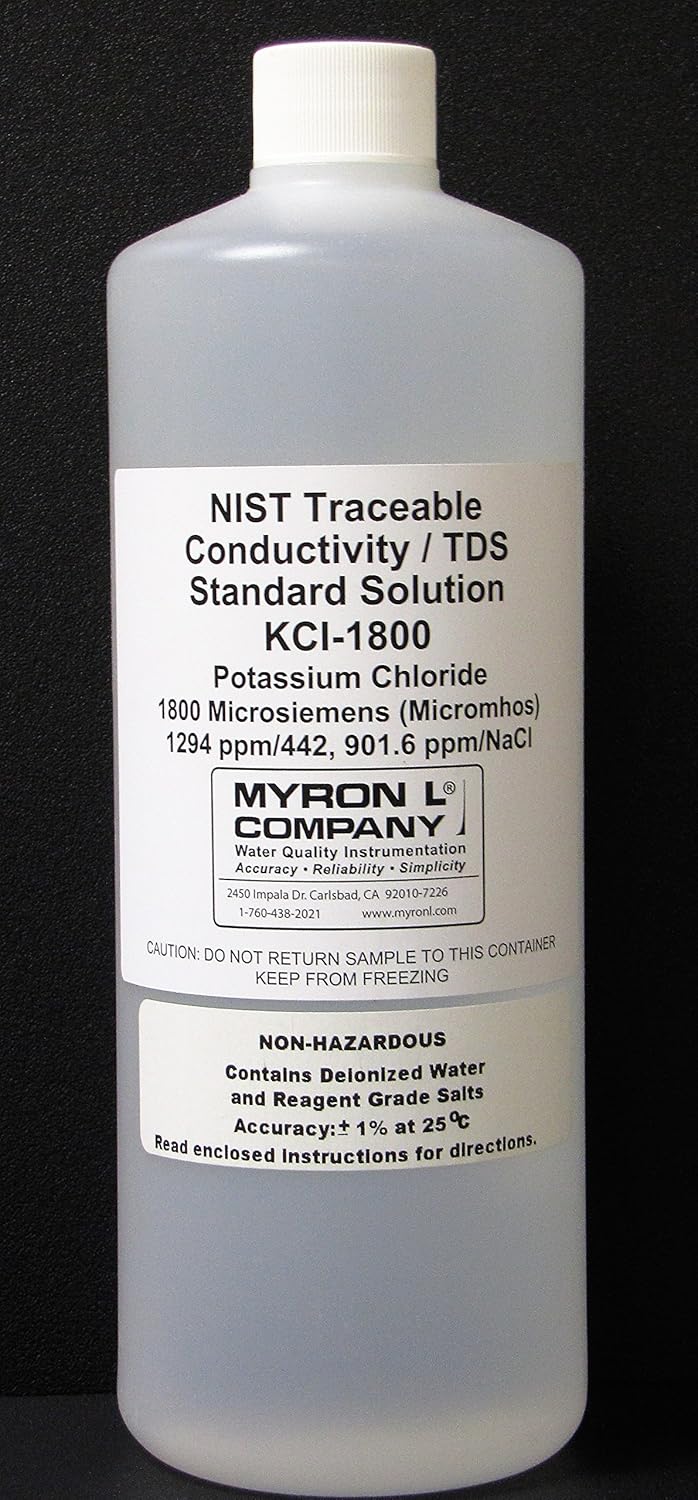 Myron L Company 1800uS Calibration Solution, Quart