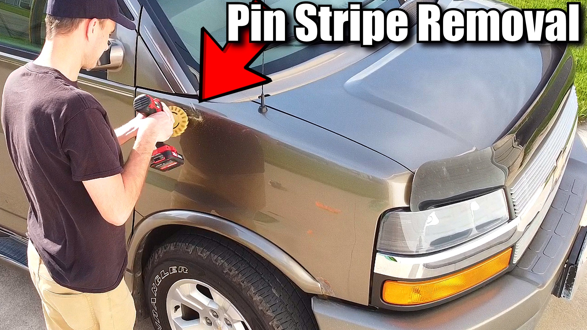 Pinstripe and Graphics Removal Tool