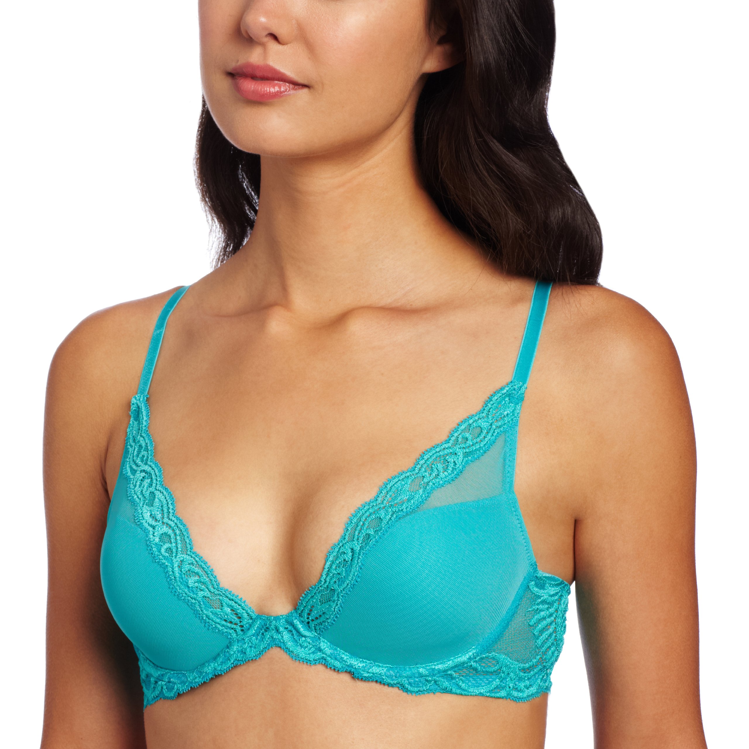 Natori Women Feathers Lace Plunge T-Shirt Bra — view 35