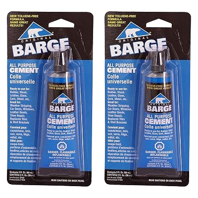 Barge All-Purpose TF Cement Rubber, Leather, Wood, Glass, Metal Glue 2 oz (w k)