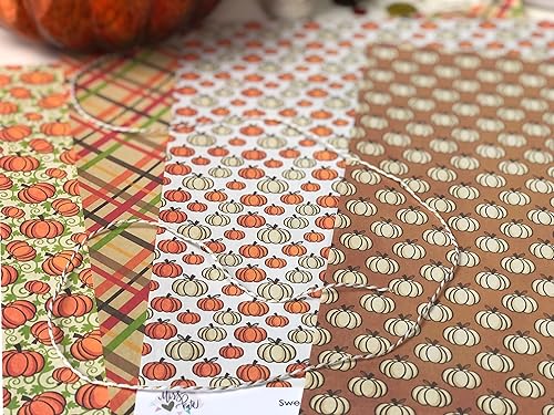 Miniatura 3 de Paquete de papel de patrón – Sweater Weather – Scrapbook Premium Specialty Paper de una cara de 12 x 12 pulgadas, colección incluye 16 hojas – por