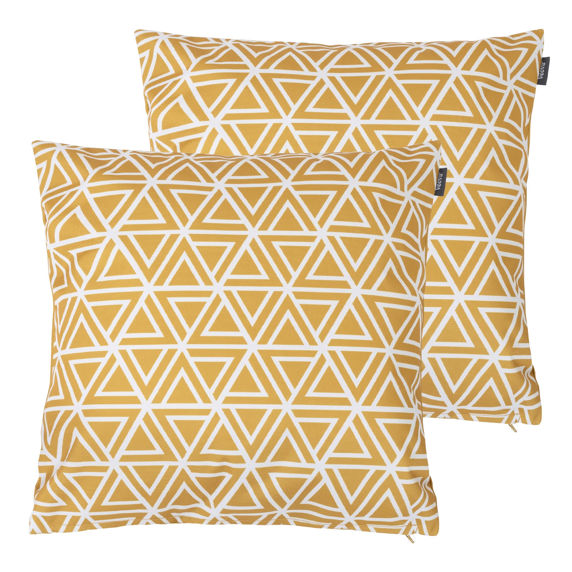 Waterproof Cushion Set of 2 - Slate Grey - 43cm x 43cm - ICON