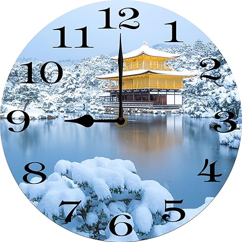 Miniatura 3 de Reloj de pared de baño para cachorros, funciona con pilas, silencioso, sin tictac, reloj redondo decorativo para el hogar, cocina, sala de estar,