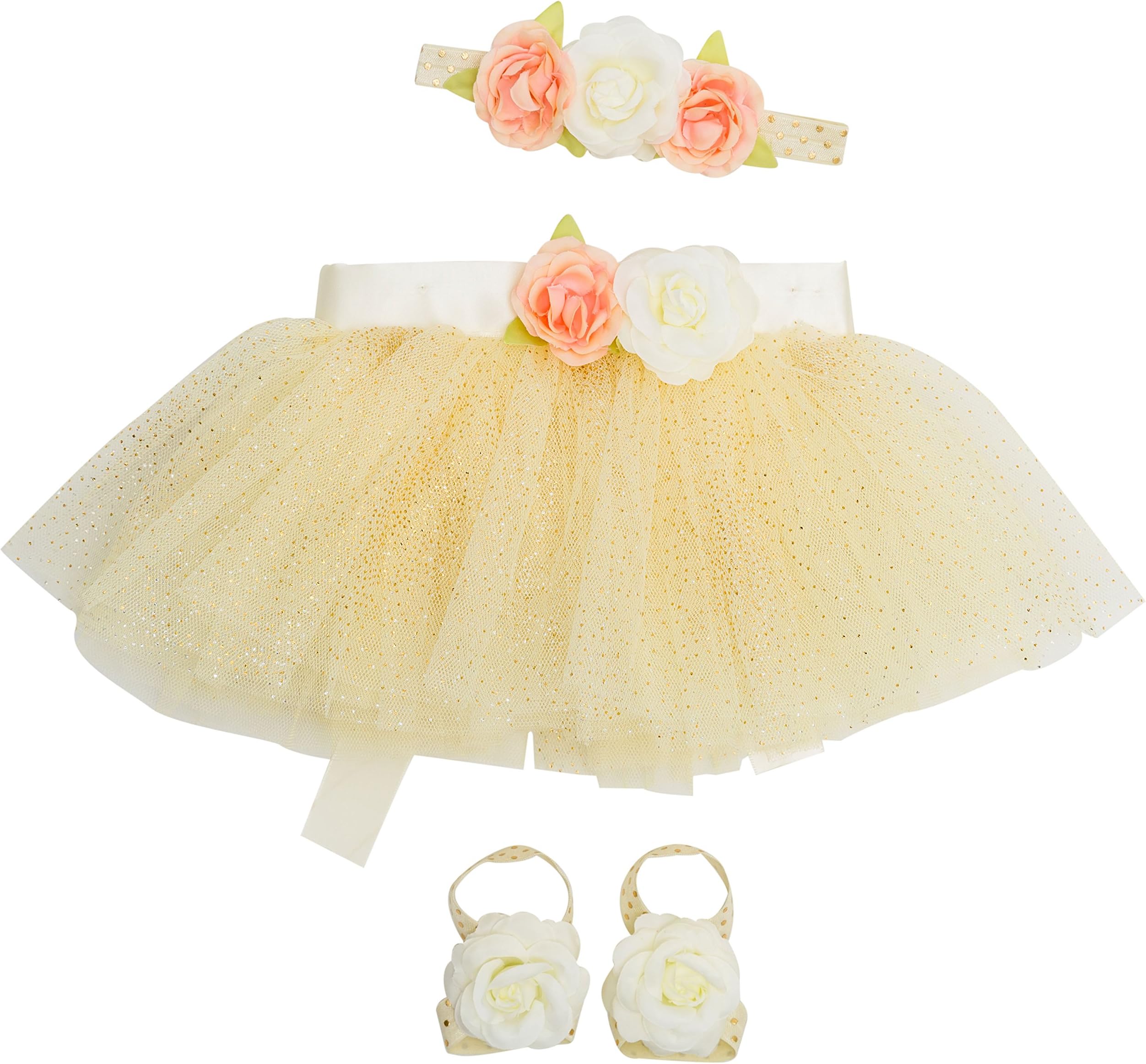 Newborn Girl Tutu Set Skirt with Headband Photography Prop