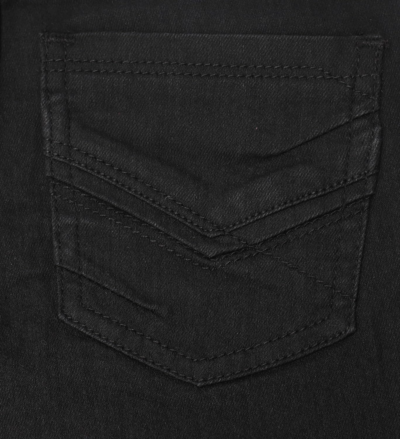 CULTURA Baby Boys Toddler Jeans (4T-2T), Elastic Waist Slim Wash Basic Stretch Denim Pants Jeans for Boys - Image 4