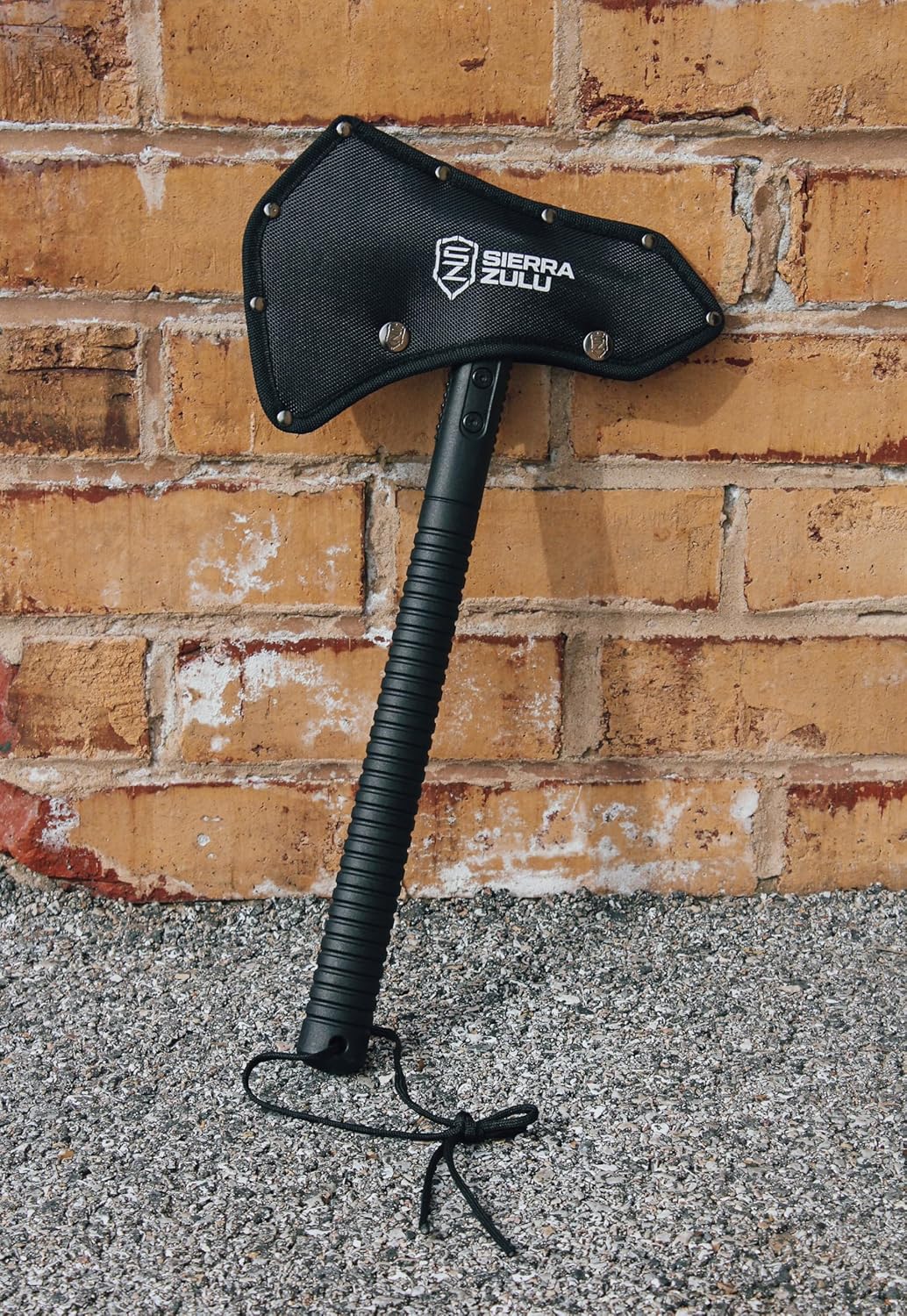 Sierra Zulu Camping Axe - Tactical Survival Hatchet with Bearded Axe Head, Nylon Sheath & Glass Fiber Handle - Full Tang Outdoor Bushcraft Tool for Camping, Hiking, and Chopping Tasks - Image 7