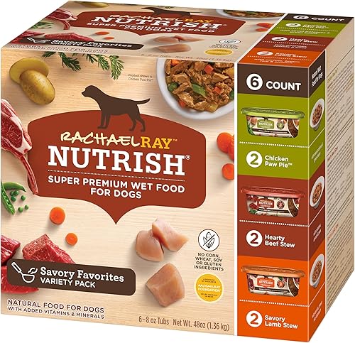 Miniatura 2 de Rachael Ray Nutrish Alimento húmedo natural prémium para perros tinas de 8 onzas