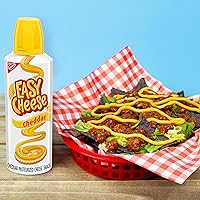 Vista 10 de EASY CHEESE Cheddar Cheese Snack, 12 - 8 oz Cans
