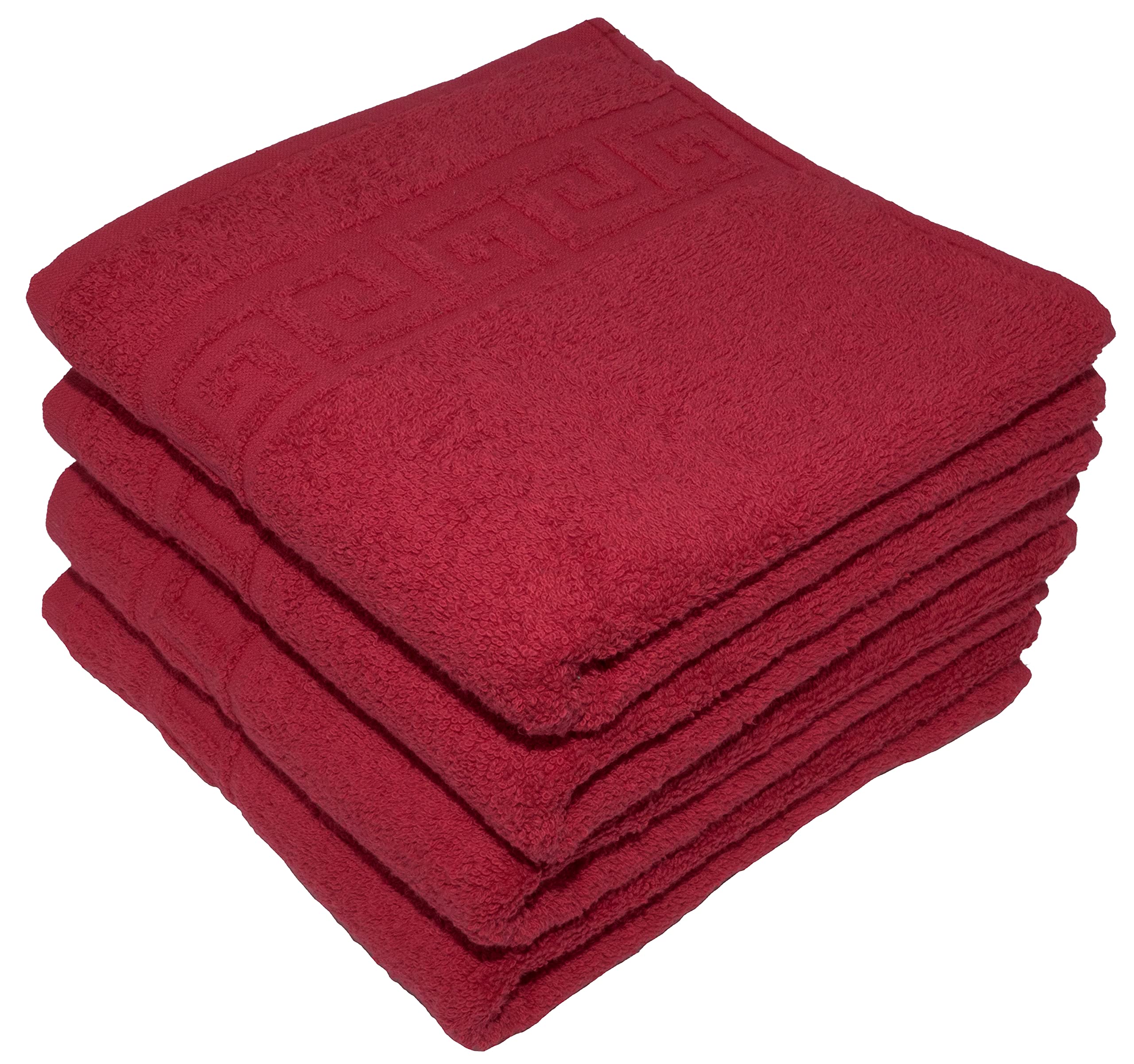 LIGHT TURQUOISE 2 X BATH TOWELS SET, 70X140 LARGE SIZE 100% NATURAL COTTON 500 GSM THICK ABSORBENT TOWEL, HOTEL QUALITY RINGSPUN — view 40