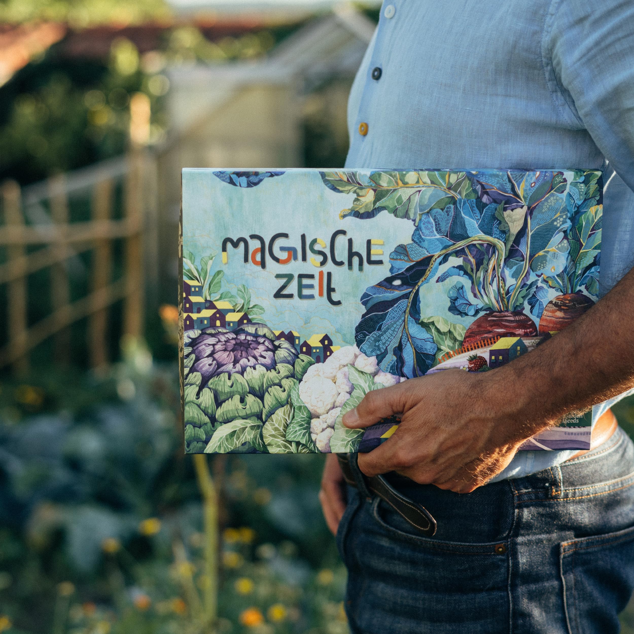 Magic Garden Seeds Calendario Avvento bio Giardino dell’autosufficienza | 24 bustine di semi biologici a impollinazione libera • Ortaggi, erbe e frutti rari • Per orto, aiuole rialzate e serra
