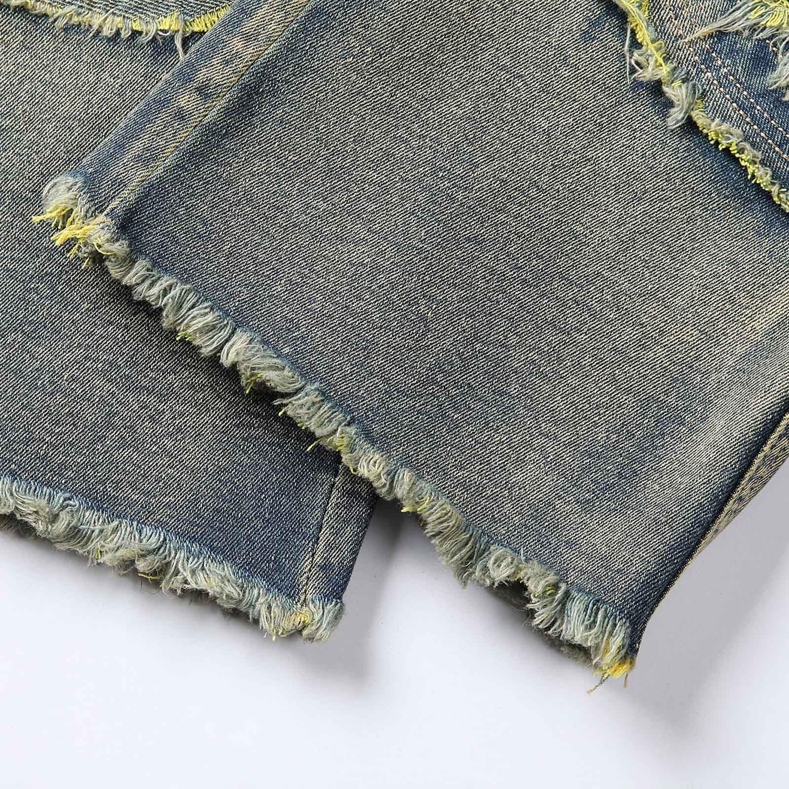 Genérico Pantalones Hombre Vaqueros,Vaqueros Ajustados Y EláSticos para Hombre para Uso Informal CóModos Pantalones Vaqueros CóNicos De Tiro Medio Camisetas Y Tops