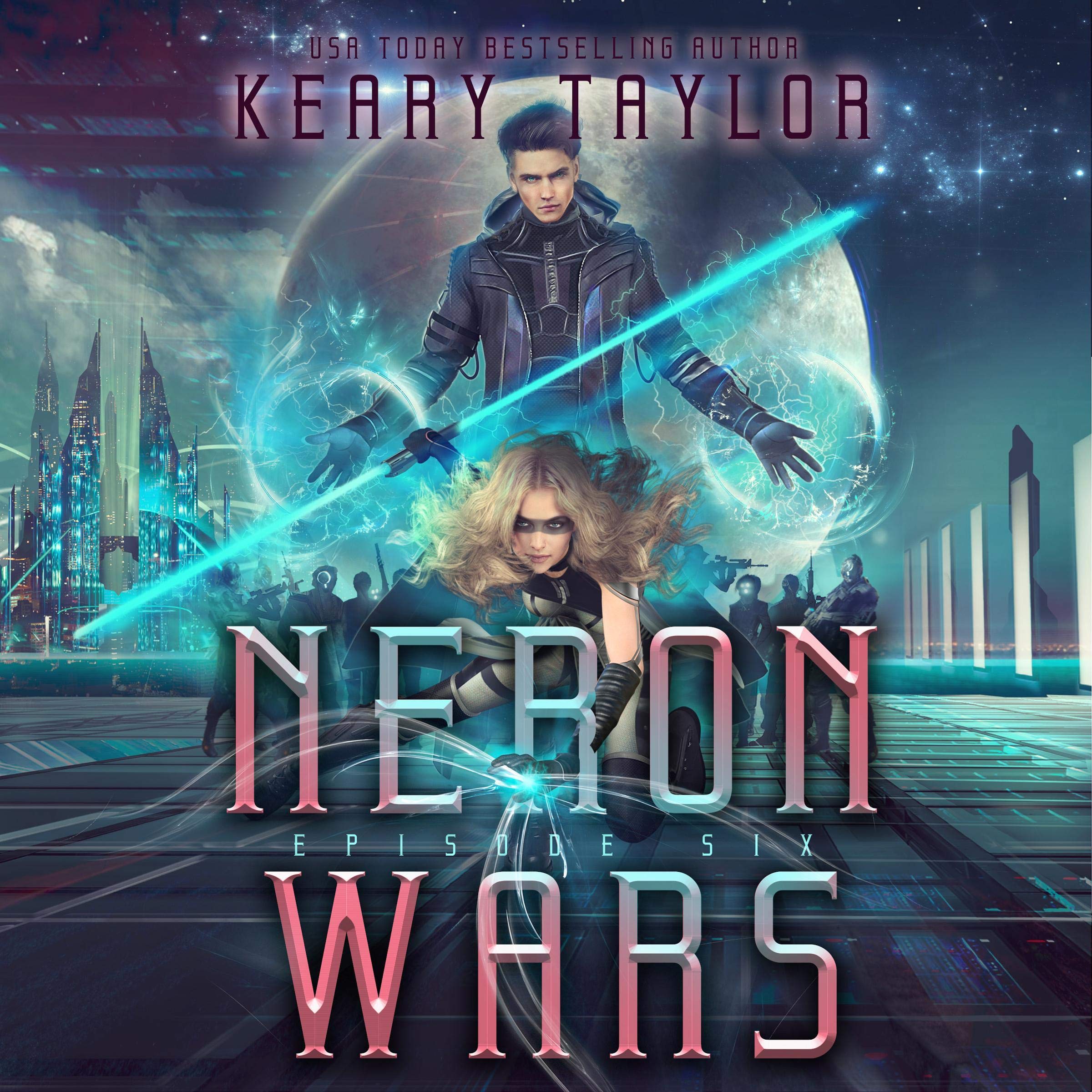 Cover art for Neron Wars: A Space Fantasy Romance