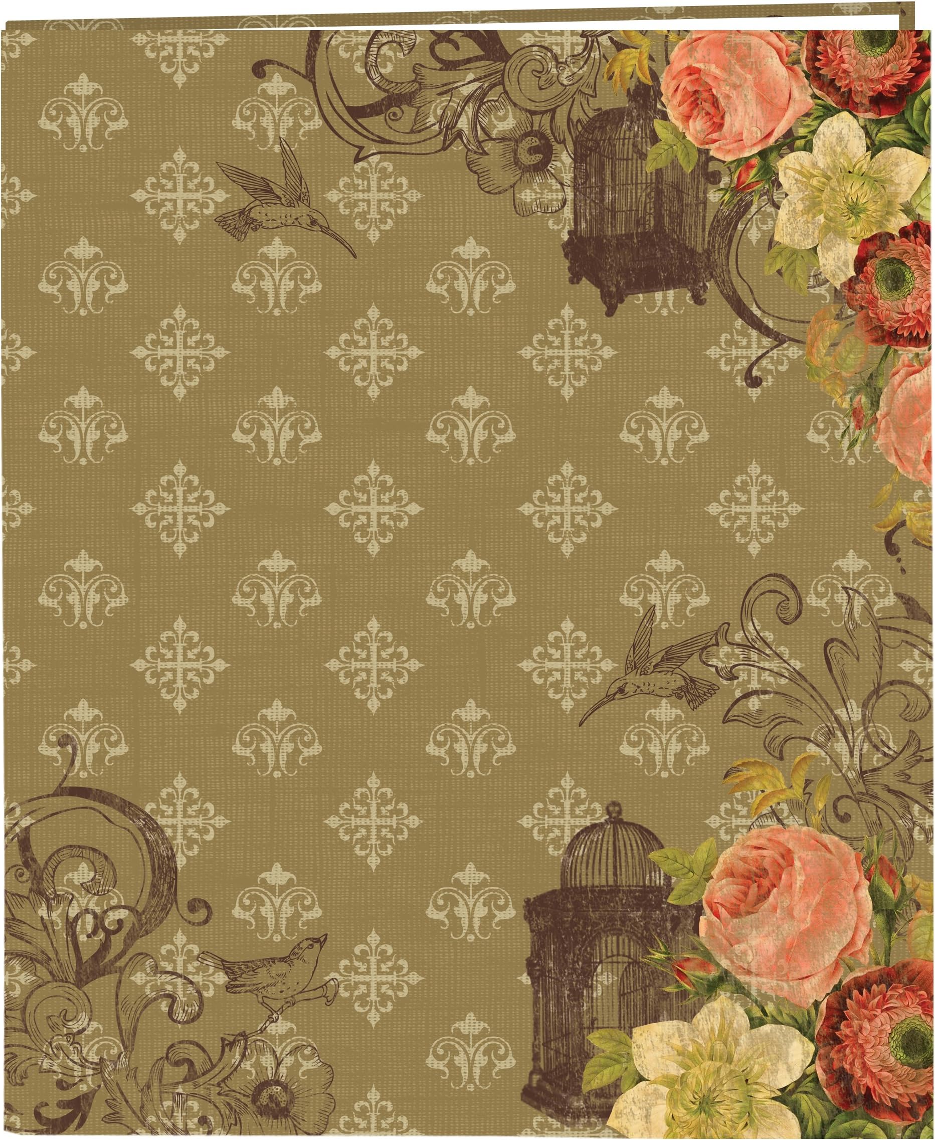 Pioneer SJ100 Jumbo 11x14 Scrapbook Album French Birdcage