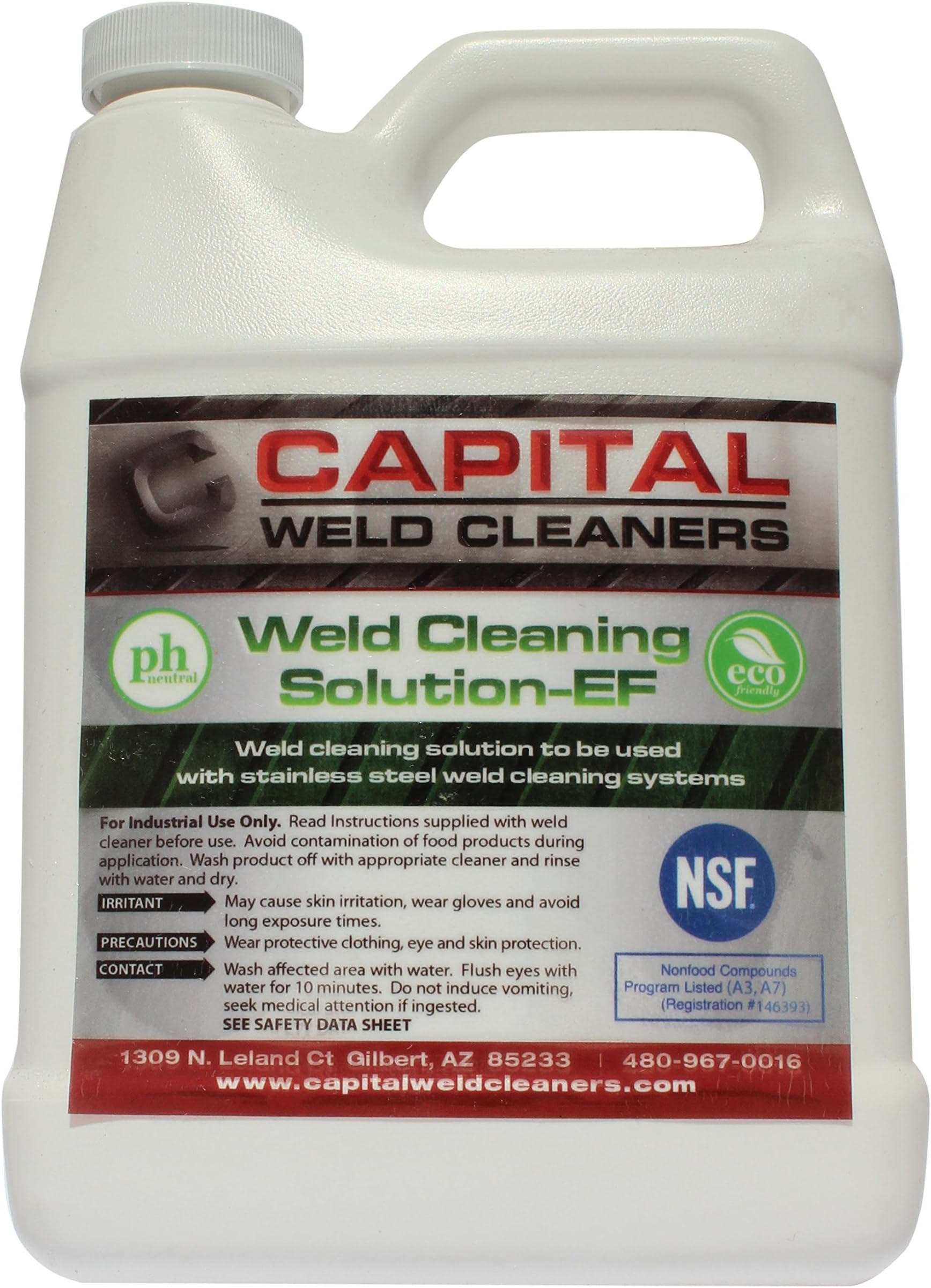 25GWCEF Eco Cleaning Solution, 2.5 gal