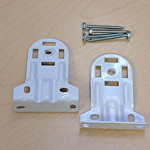 1 par de soportes enrollables con tornillos. Embrague de montaje de gancho Skyline para persianas enrollables. SLB660, SLB680, SLB680, SLB690