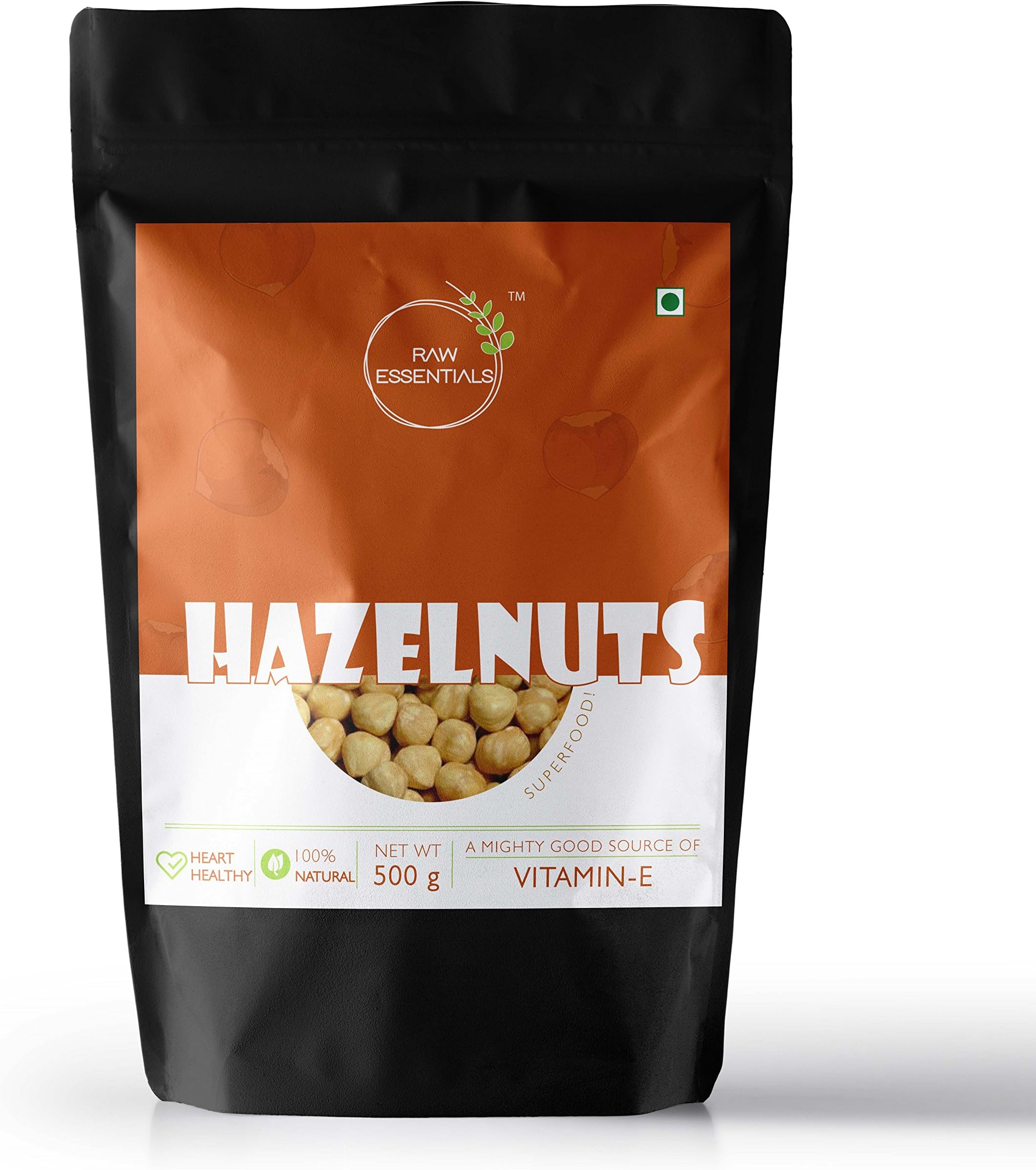 Raw Essentials Turkish Hazelnuts, 500 g