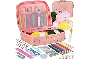 Aeelike Crotchet Set for Beginners Adults and Kids