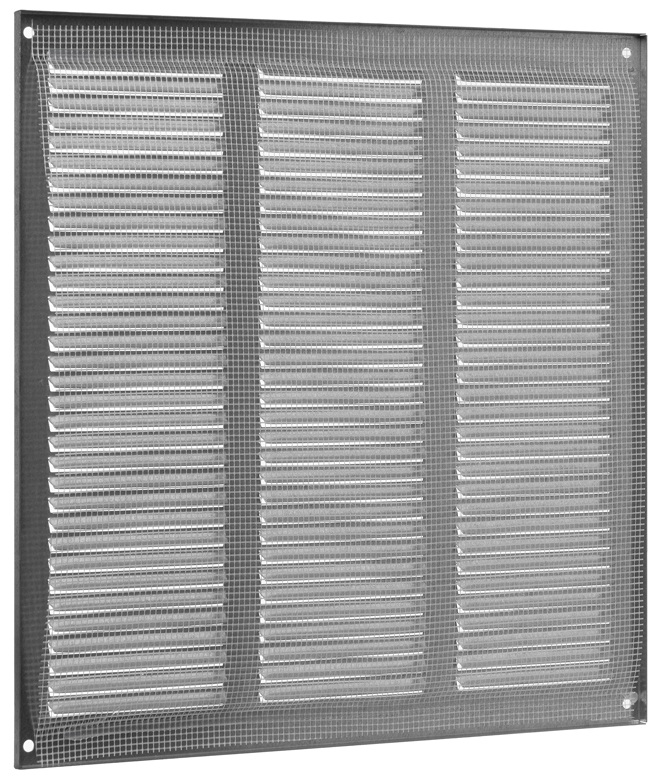 LIRAST 300x300mm Vent Cover Galvanised Steel, 12x12 inch Wall Vent Cover with Insect Mesh, Ceiling Soffit Vents - Image 4