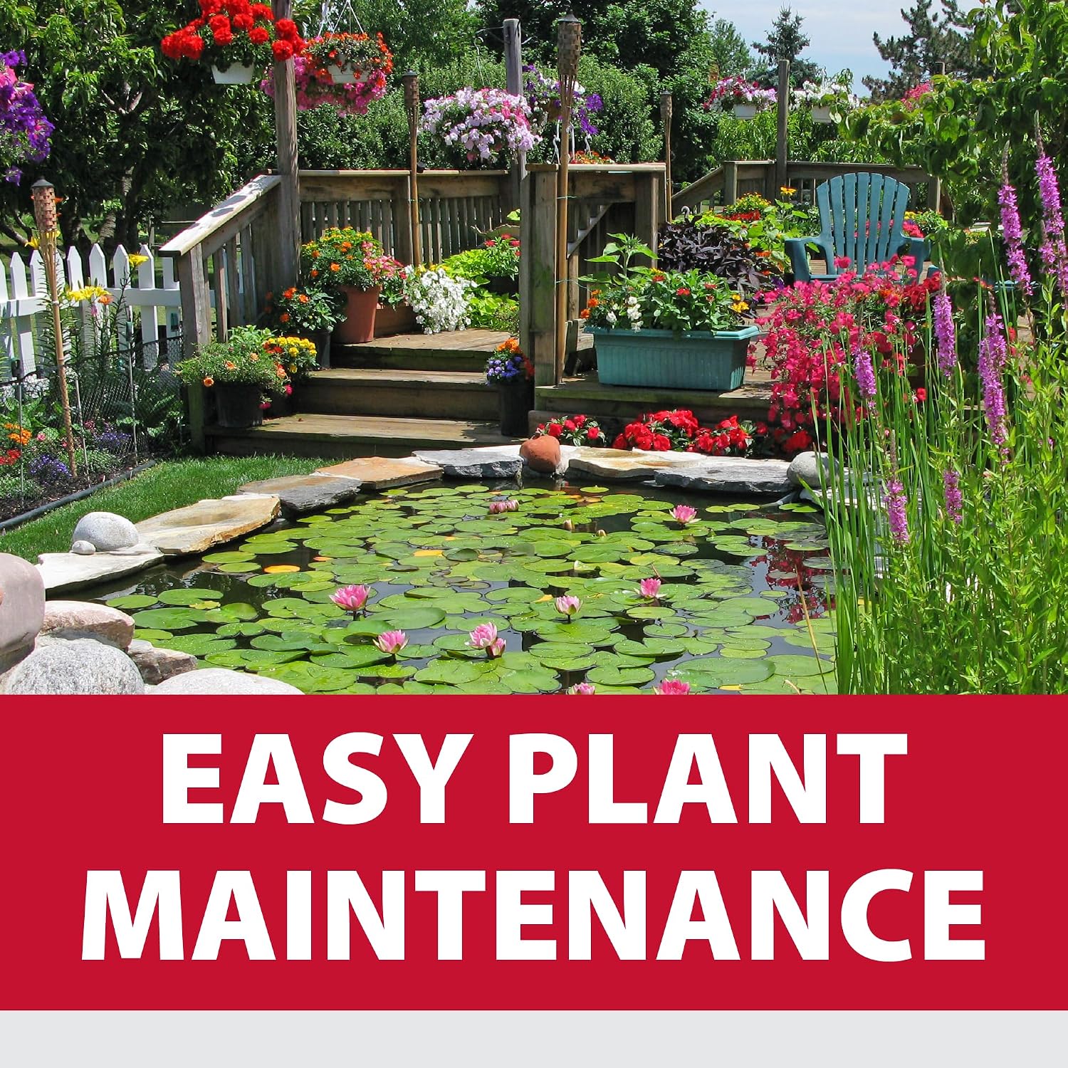 The Pond Guy Planting Tub Kit for Aquatic Plants with Soil & Media, Outdoor Water Garden Planter Pot for Lily, Lotus & Bog Plants, Large Tub Kit