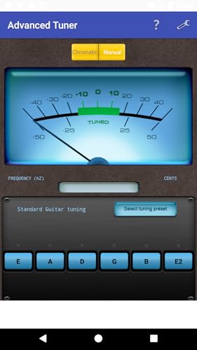 Advanced Tuner (for guitar, violin, bass, ukulele)
