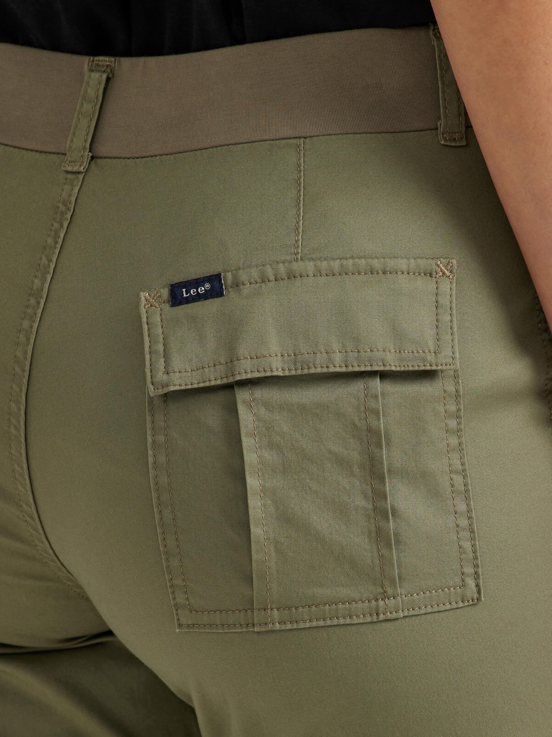 Lee Ultra Lux Comfort Z Elastycznymi Spodniami Cargo Capri - Spodnie Kobiety