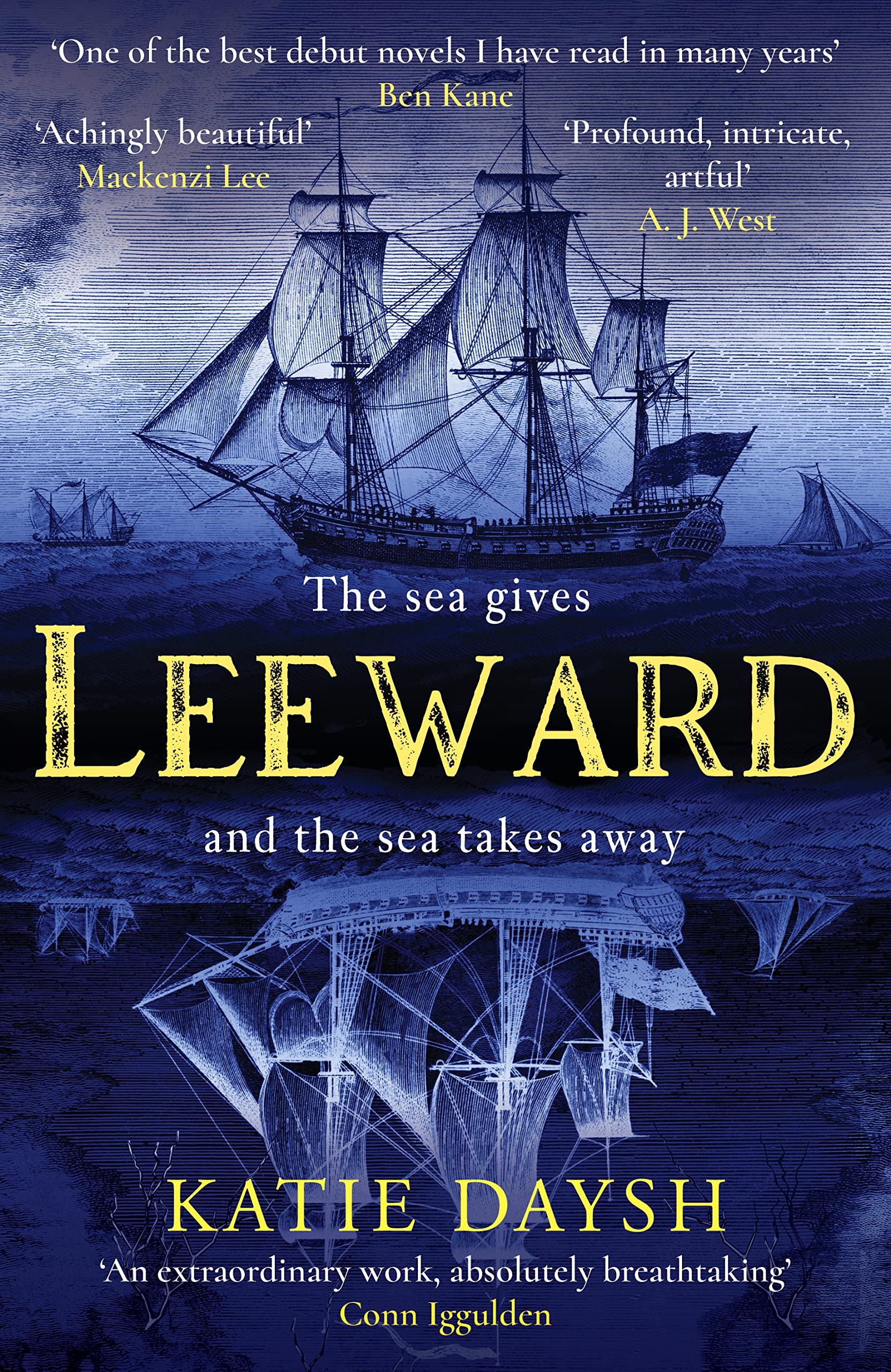 Leeward: A Times Historical Novel of the Year 2023 by Katie Daysh HARDBACK