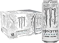 Vista 5 de Monster Energy Zero Ultra, latas de 16 onzas líquidas, paquete de 4