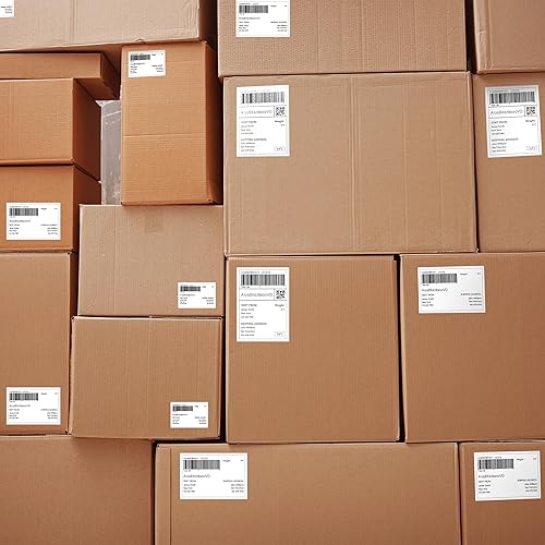 Miniatura 6 de Kenco Etiquetas de inyección de tinta UPC para envío de direcciones blancas de primera calidad, fabricadas en los Estados Unidos (4 "x 6" 200