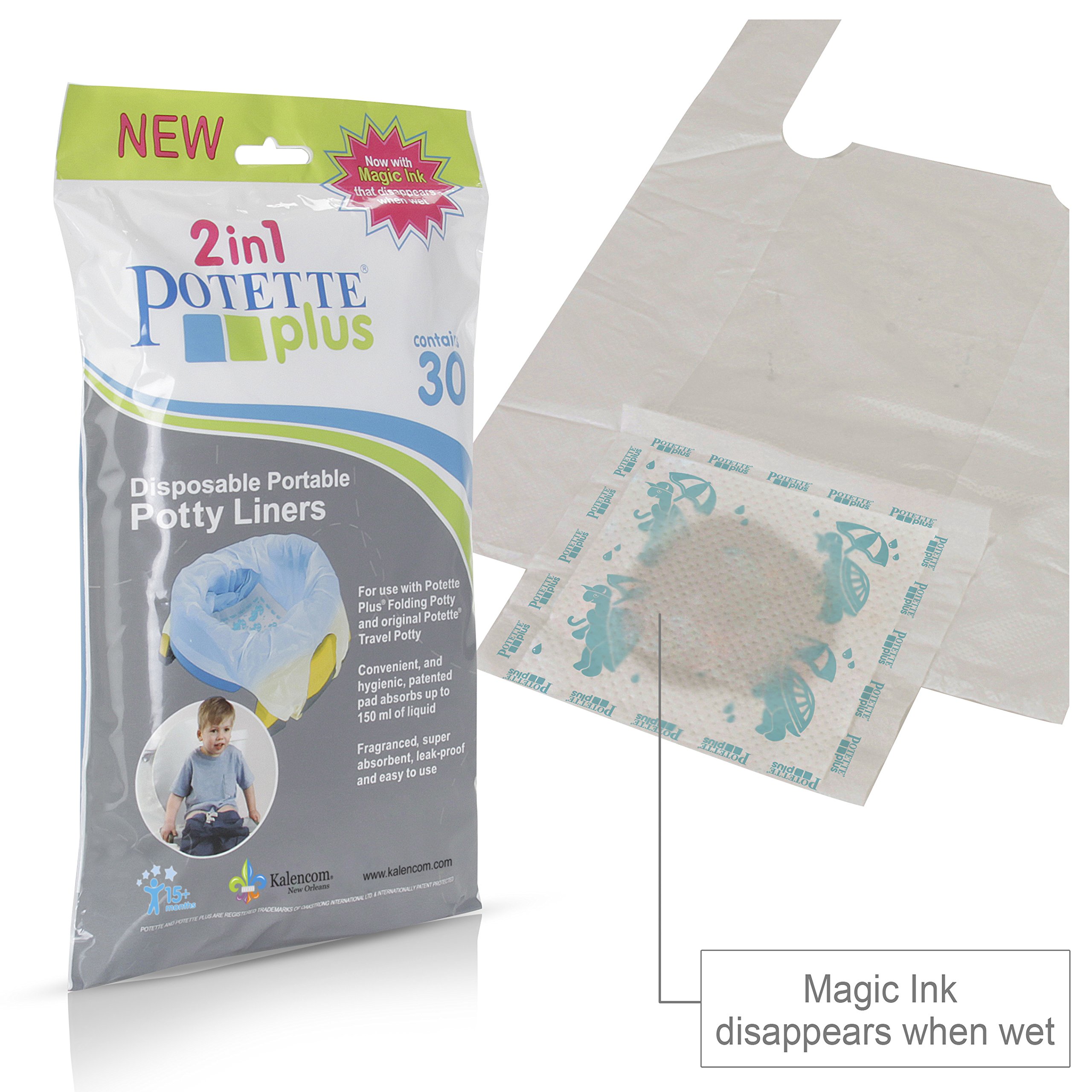 Kalencom KAL 2733 Potette plus liner 30 pack Einlegetüten, 25 x 15 x 3 cm