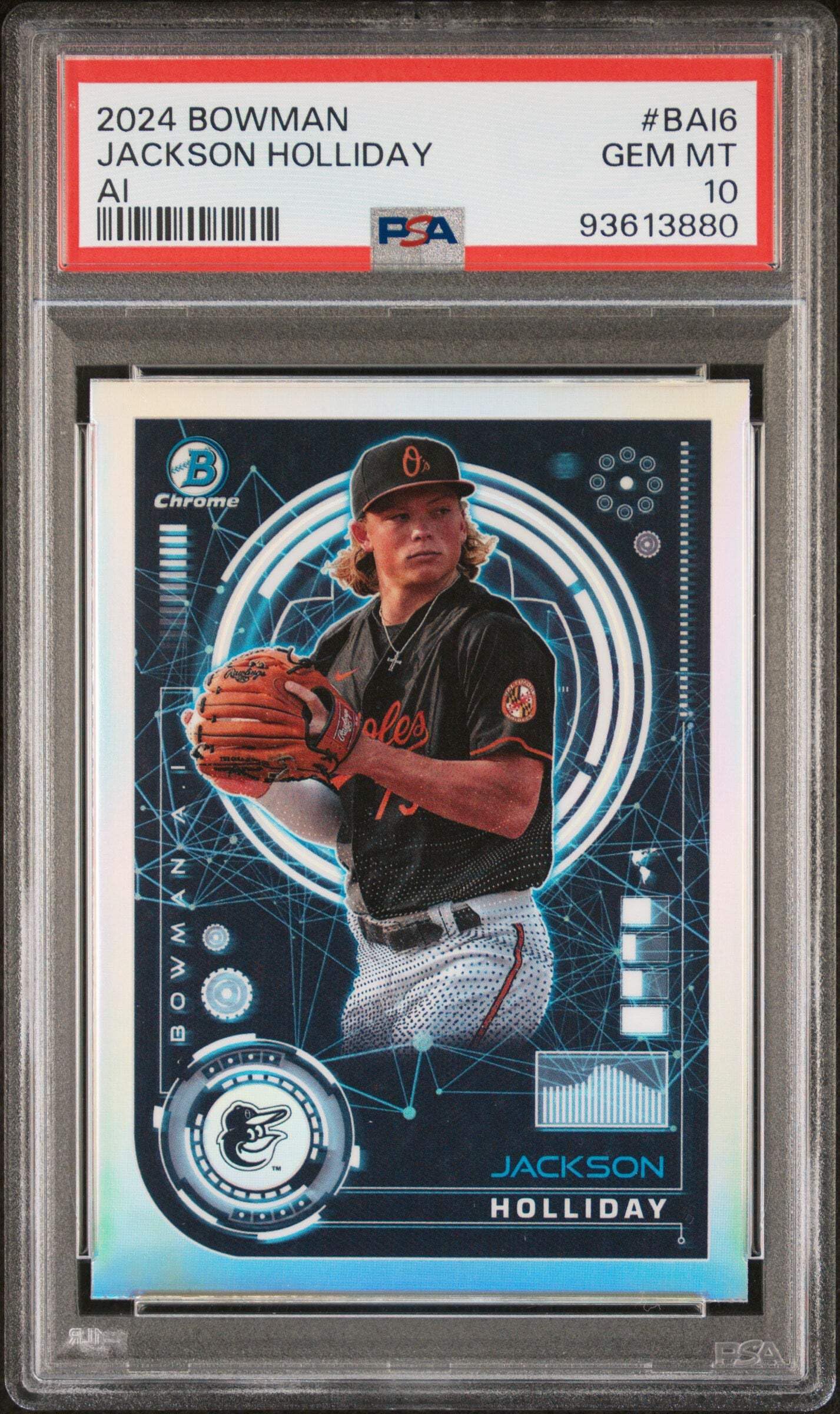 ゲームセンター・ゲームカード BOWMAN STERLING JACKSON HOLLIDAY Jackson Holliday #RA-JH Prices | 2024 Bowman Sterling Rookie