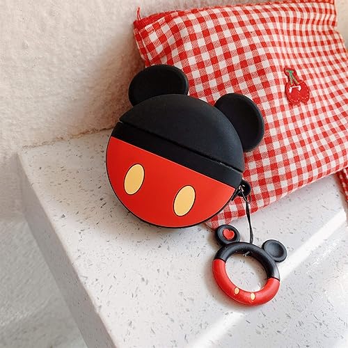 Miniatura 7 de COCOMII Funda de dibujos animados compatible con AirPods Pro, de silicona, divertida, delgada, mate, linda animación divertida, alivio del estrés,