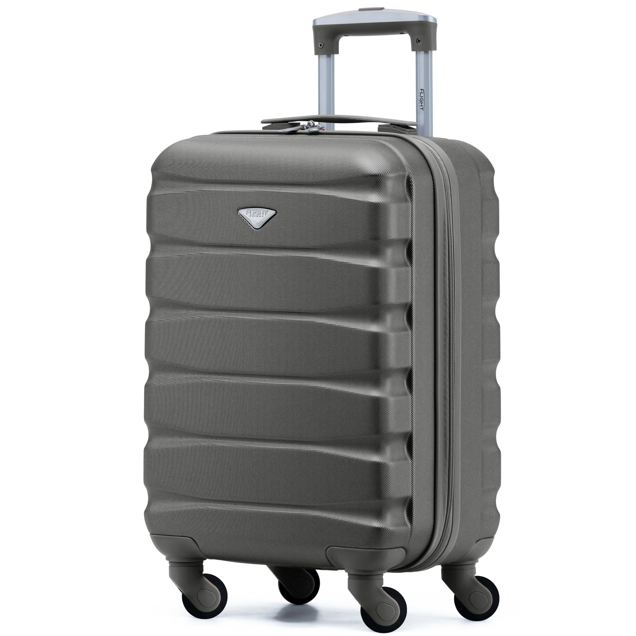 Flight Knight 56x45x25 EasyJet Cabin Bag, Jet2, British Airways Suitcase - Lightweight Small Durable 4-Wheel Cabin Case, Maximum Carry-On Size, ABS Hard Shell, 10kg Hand Luggage Bag- 56 x 45 x 25 — view 84