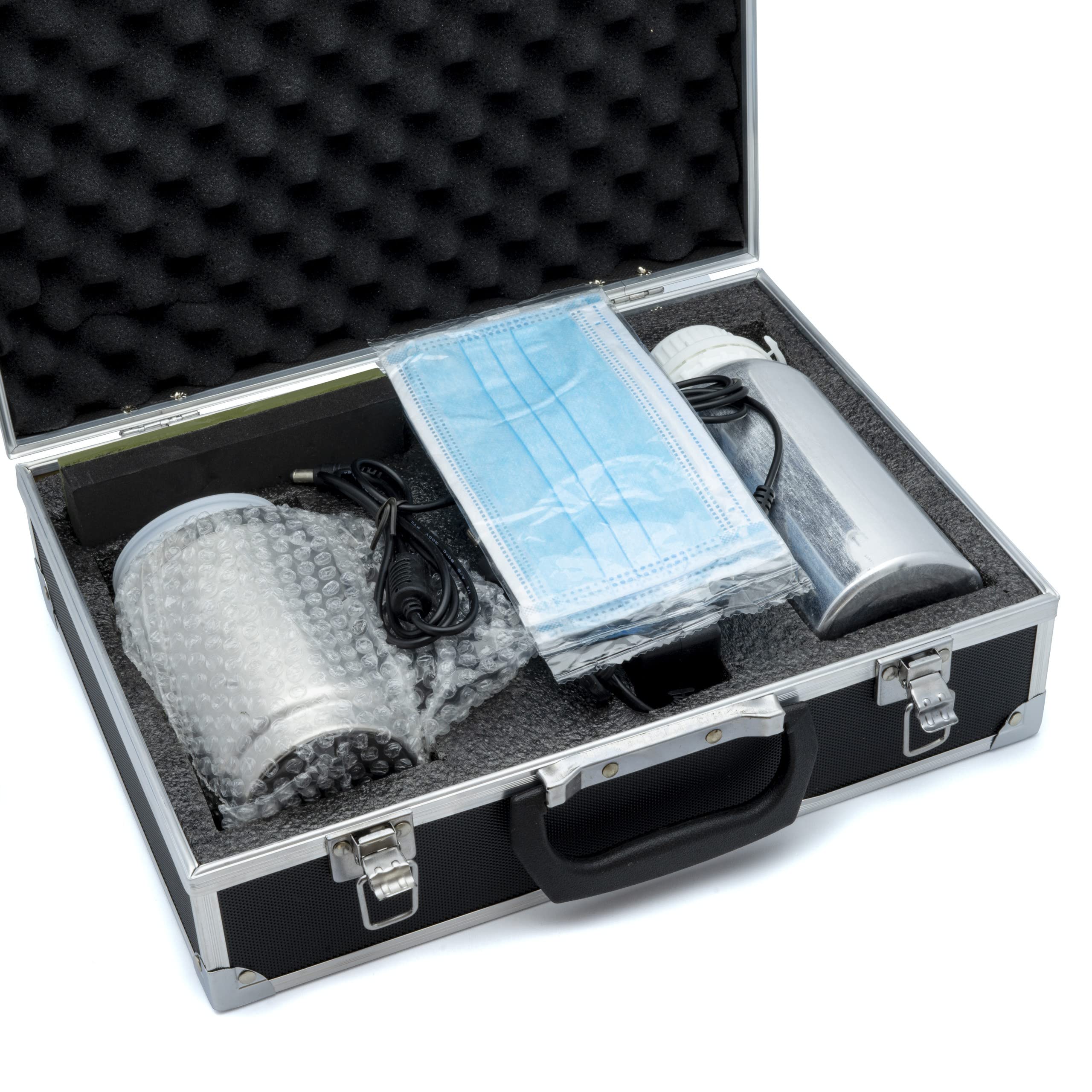 EinParts Kit Profesional de restauración de Faros de Coche en una Maleta