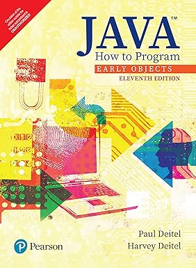 Java How To Program, Early Objects, 11Th Edition: Deitel: 9789353062033 ...