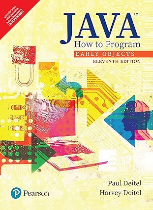 Java How To Program, Early Objects, 11Th Edition: Deitel: 9789353062033 ...