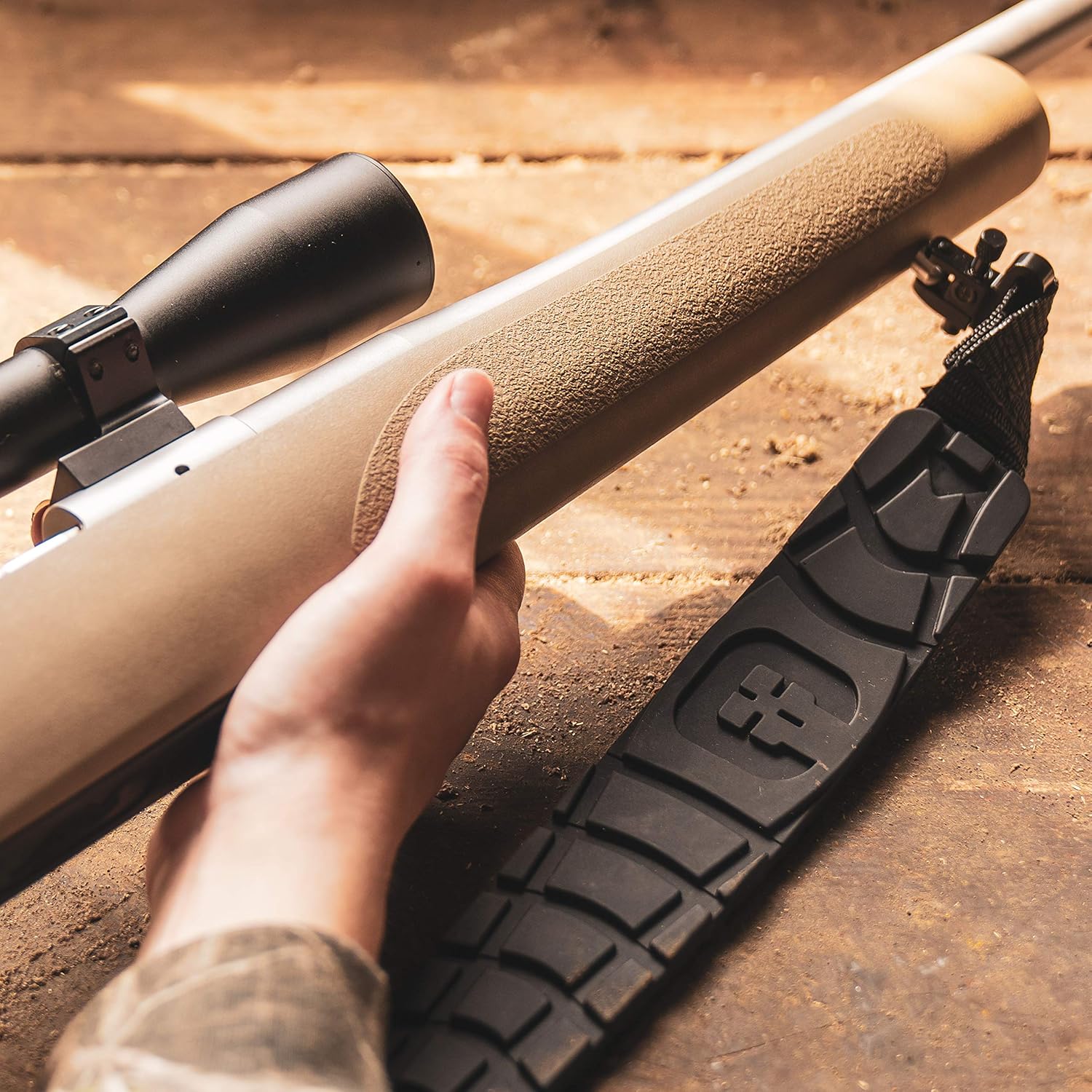 Caldwell Max Grip Sling with Adjustable Strap, Ergonomic Shape, Scent-Free, Waterproof, for Hunting, Shooting, and Outdoors