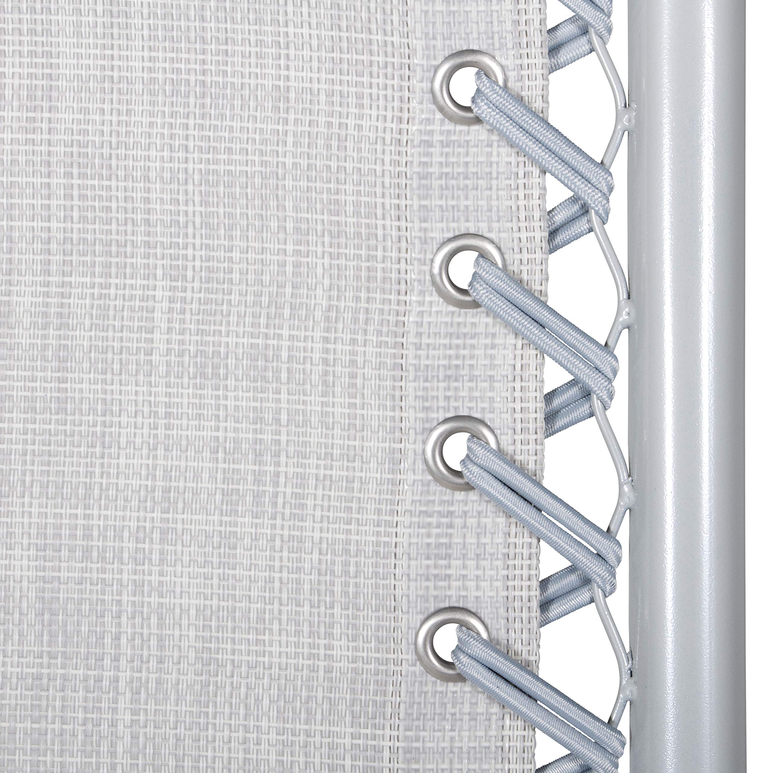 VERDELOOK Ibiza, Poltrona Sdraio Multi Posizione, 62x142x120 cm, Grigio